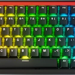 Zorbix Gear Compact 60% Mechanical Gaming Keyboard – RGB Backlit, Red Switches